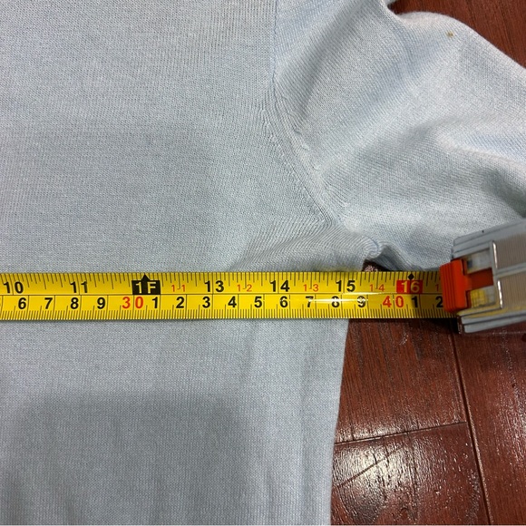 J. Crew Caryn Cardigan light blue 100% cotton super soft size XXS oversized - Picture 3 of 6